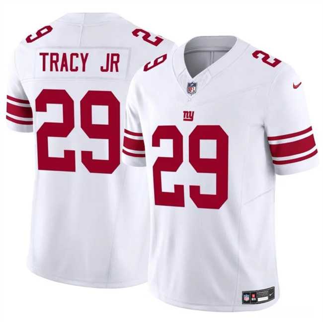 Men & Women & Youth New York Giants #29 Tyrone Tracy Jr White 2023 F.U.S.E. Vapor Untouchable Limited Stitched Jersey->new york giants->NFL Jersey